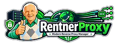 RentnerProxy – Modern Reverse Proxy Manager project branding